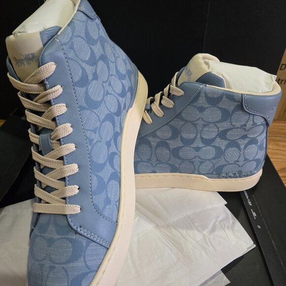 Men's Clip High Top - Cornflower _Size 11D - Picture 1 of 4